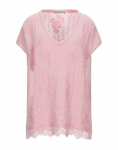 Ermanno Scervino Woman Sweater Pink Cashmere, Polyamide, Viscose Cover