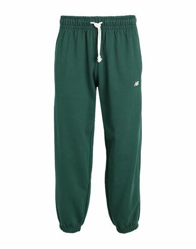 New Balance Athletics Remastered French Terry Sweatpant Man Pants Emerald green Cotton Cover