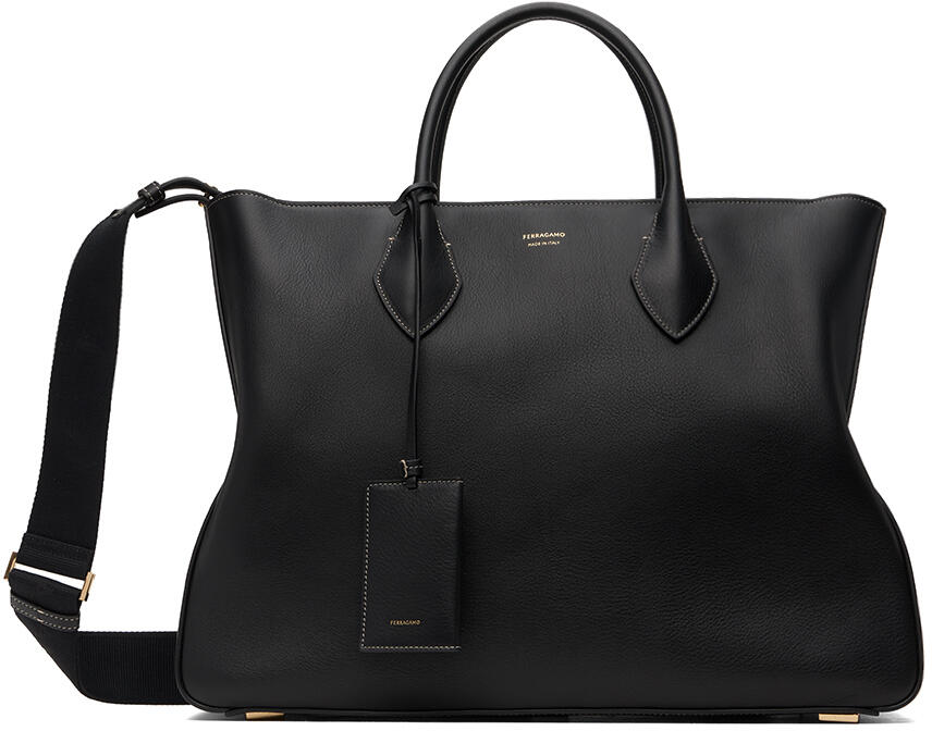 Ferragamo Black Large Tote Cover