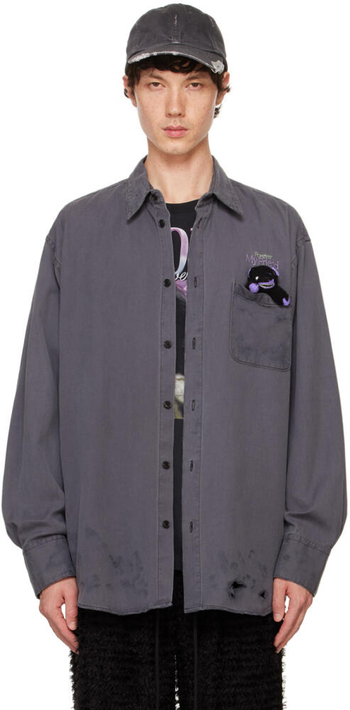 doublet Gray With 'My Friend' Shirt Cover