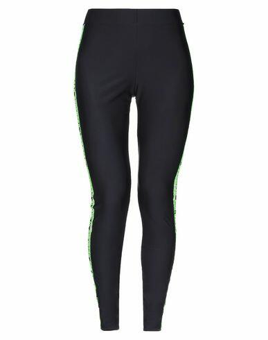 Gcds Woman Leggings Black Polyamide, Elastane Cover