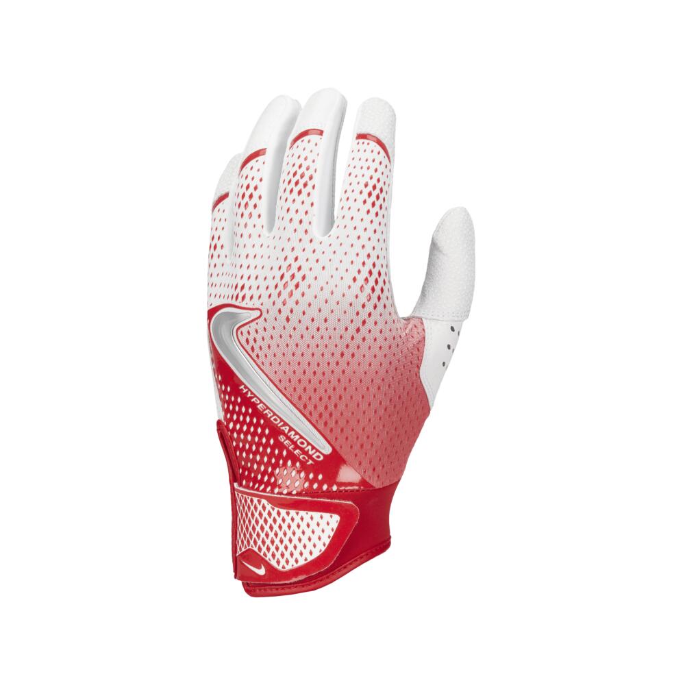 Nike Women's Hyperdiamond Select Softball Gloves in Red Cover