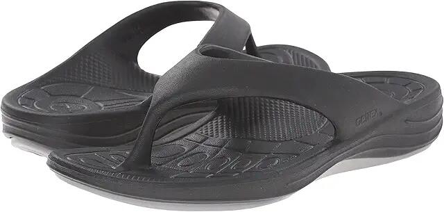 Aetrex Maui Flip (Black) Women's Sandals Cover