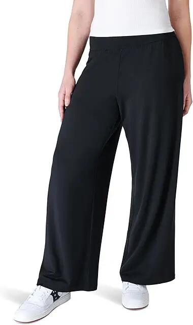 Sweaty Betty Modal Wide Leg Pant (Black) Women's Clothing Cover