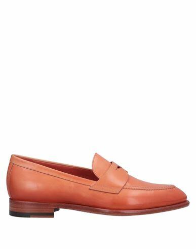 Santoni Woman Loafers Ocher Soft Leather Cover