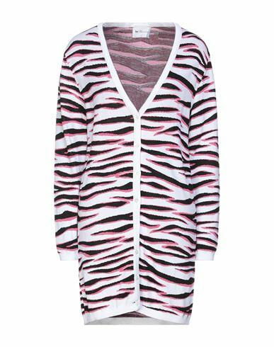 Be Blumarine Woman Cardigan Fuchsia Viscose, Polyamide Cover