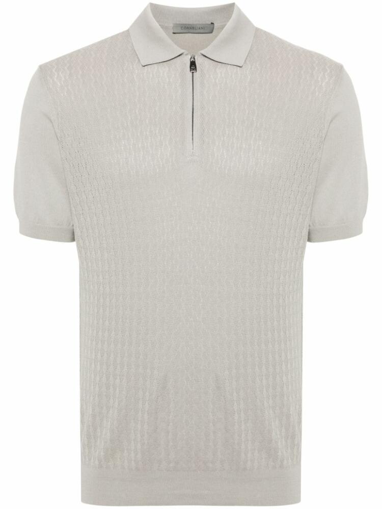 Corneliani cotton polo shirt - Neutrals Cover