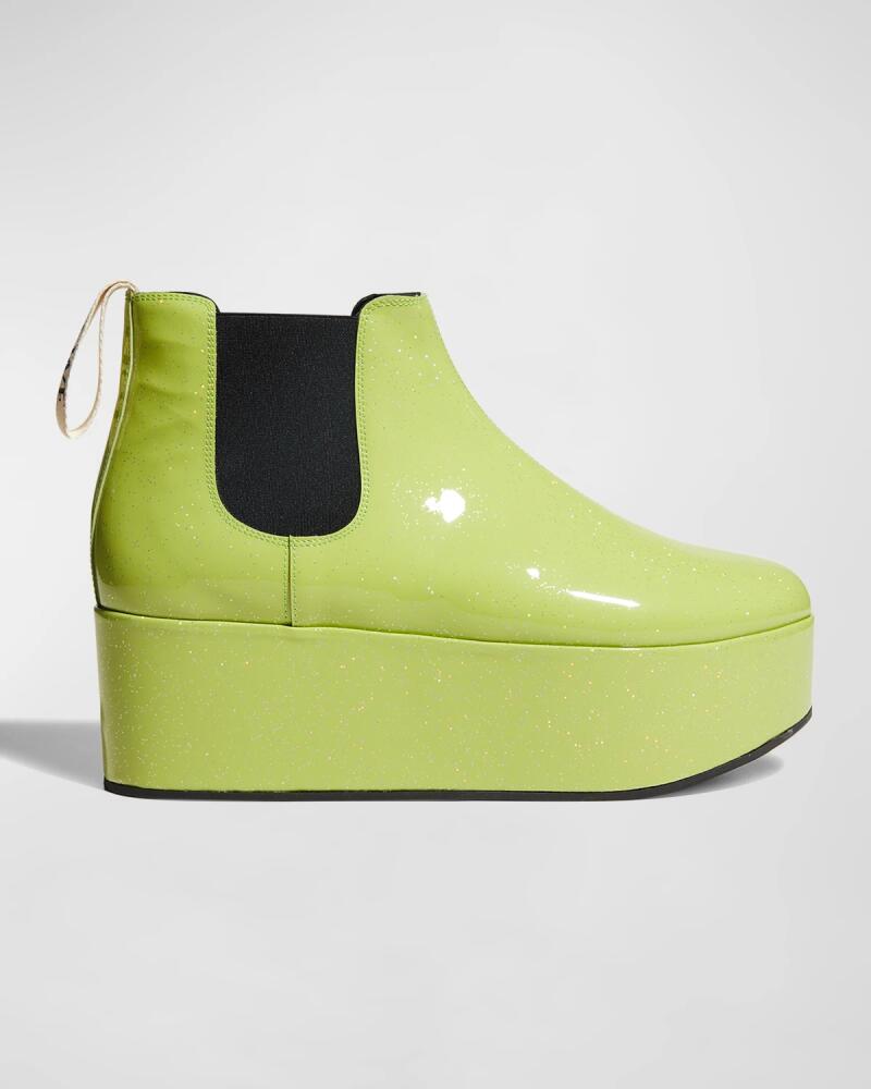 Loewe Calfskin Wedge Platform Chelsea Boots Cover