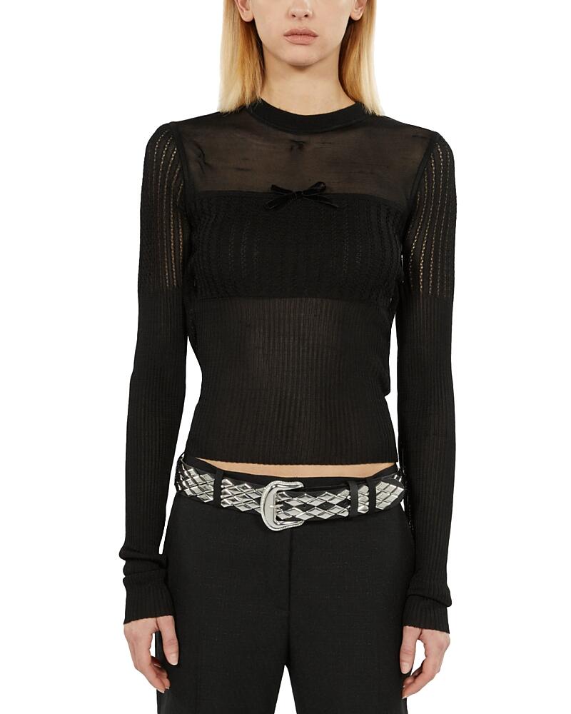 The Kooples Openwork Sweater Cover