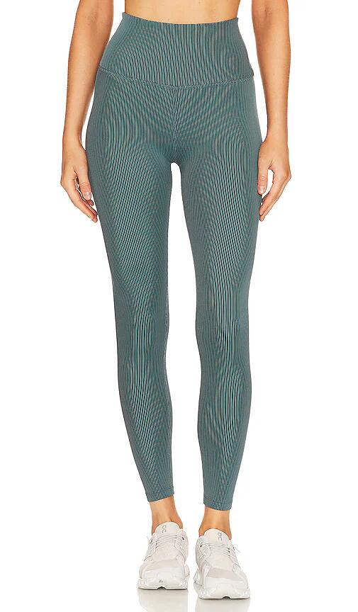 Beyond Yoga Dimensions Midi Legging in Dark Green Cover