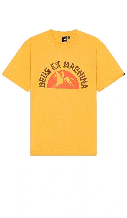 Deus Ex Machina Bareback Tee in Metallic Gold Cover