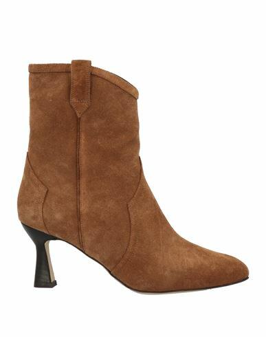 Anaki Woman Ankle boots Camel Soft Leather Cover