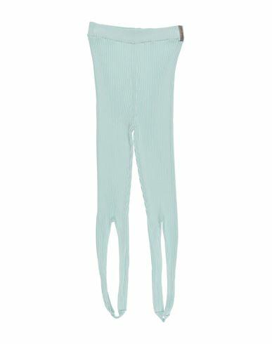 Hinnominate Woman Leggings Sky blue Viscose, Acrylic, Elastane Cover