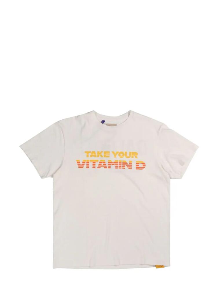 GALLERY DEPT. Vitamin D cotton T-shirt - White Cover