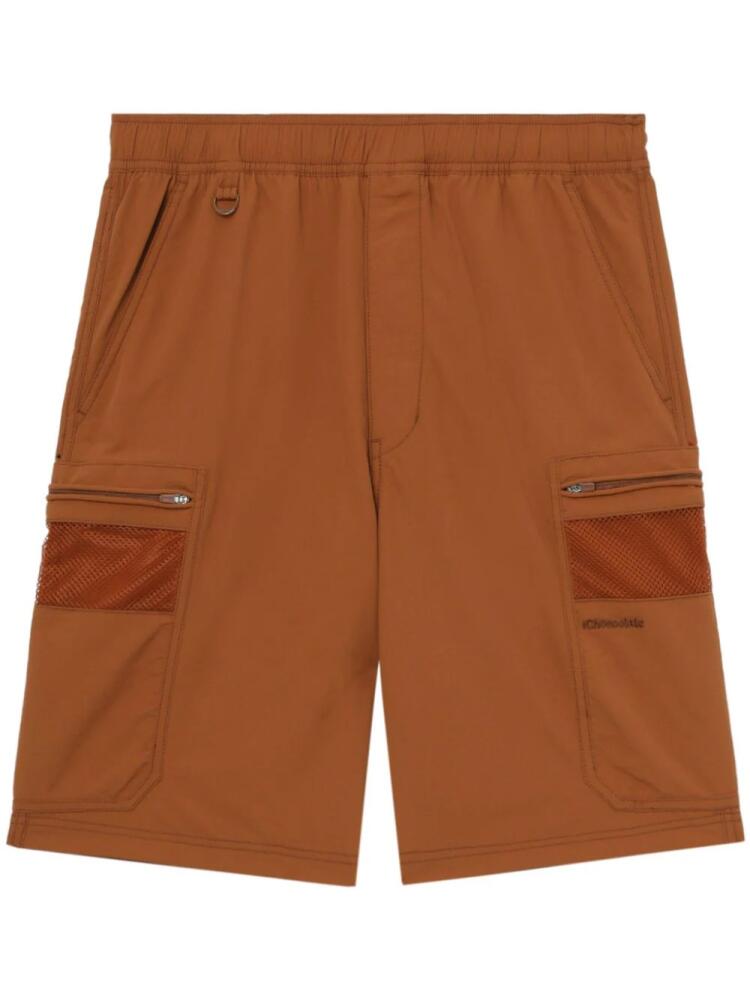 CHOCOOLATE logo-embroidered track shorts - Brown Cover