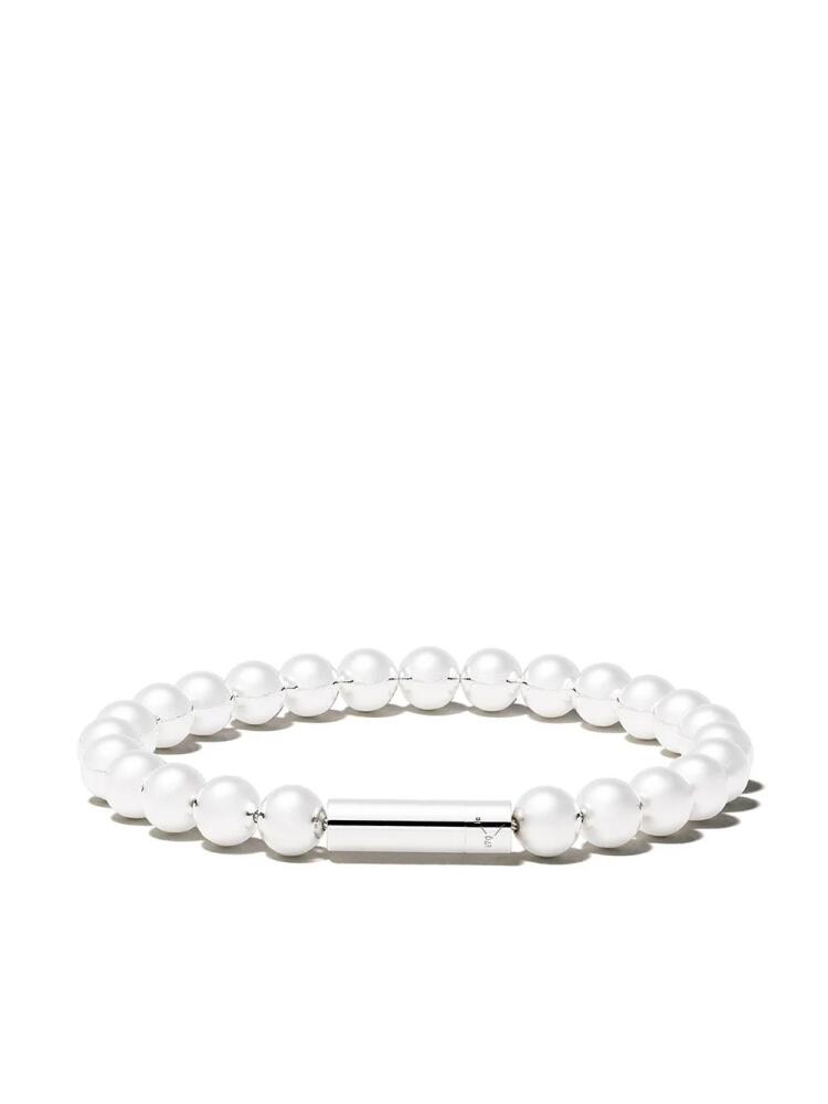 Le Gramme Le 47 beads bracelet - Silver Cover