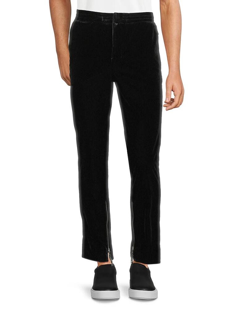 RTA Men's Torrin Velvet Pants - Black Velvet Cover