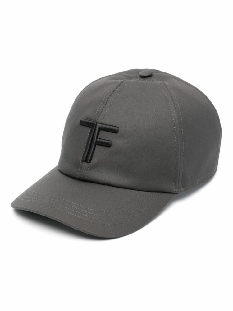 TOM FORD logo-embroidered baseball cap - Grey Cover