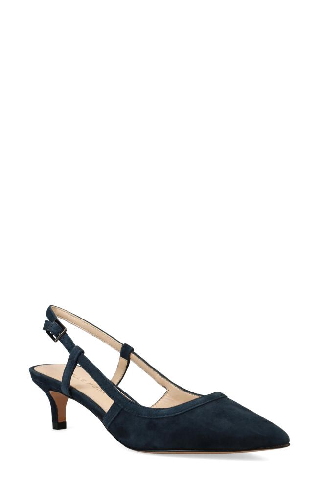 Pelle Moda Deena Slingback Pump in Midnight Cover