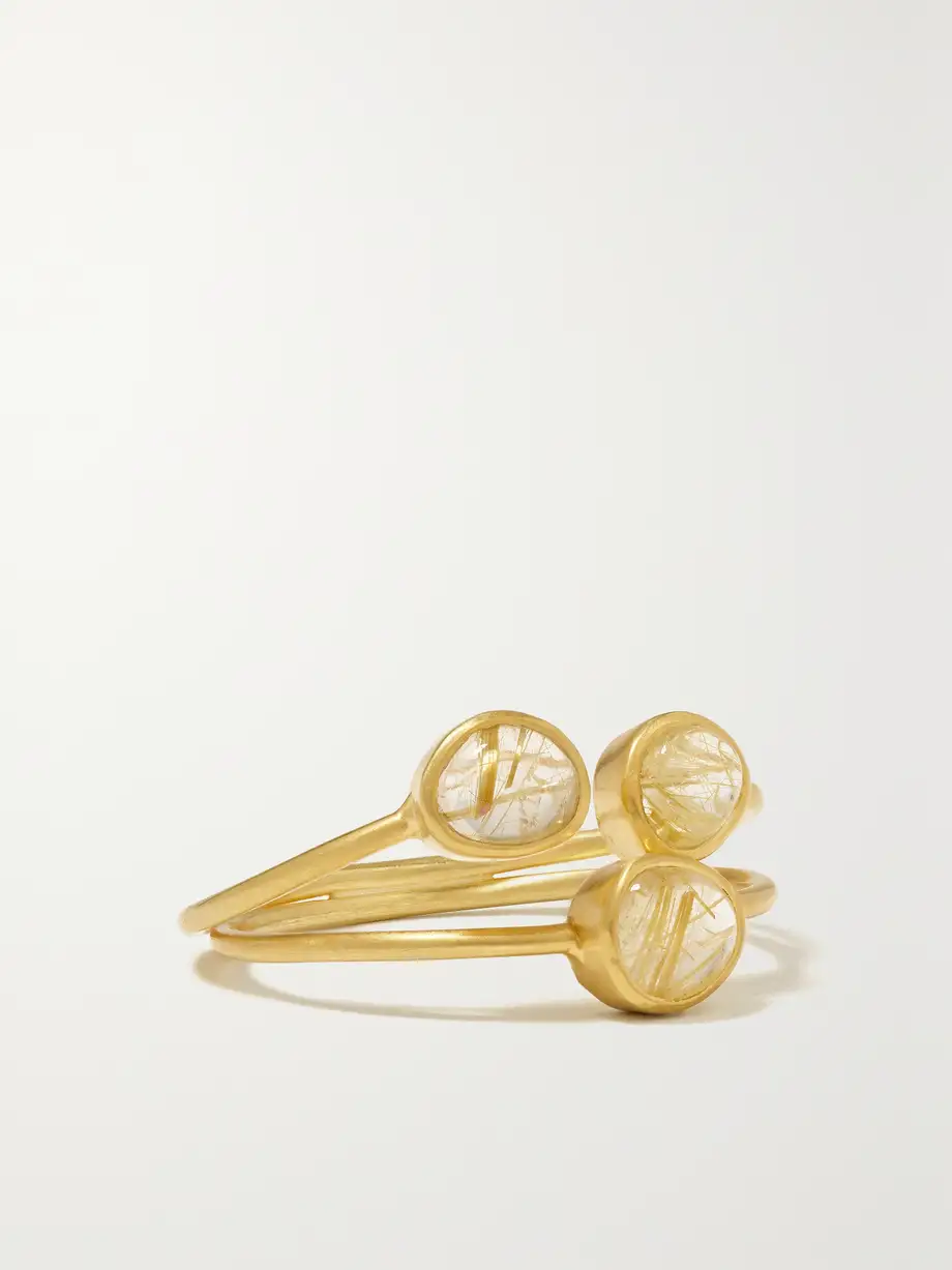 Pippa Small - 18-karat Gold Quartz Ring - 6 Cover