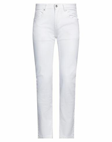 Markup Man Jeans White Cotton, Elastane Cover