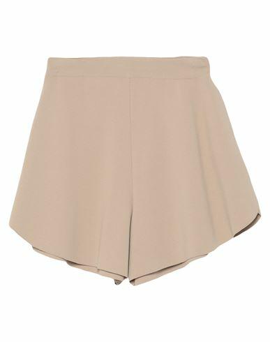 Stella Mccartney Woman Shorts & Bermuda Shorts Beige Viscose, Polyester Cover