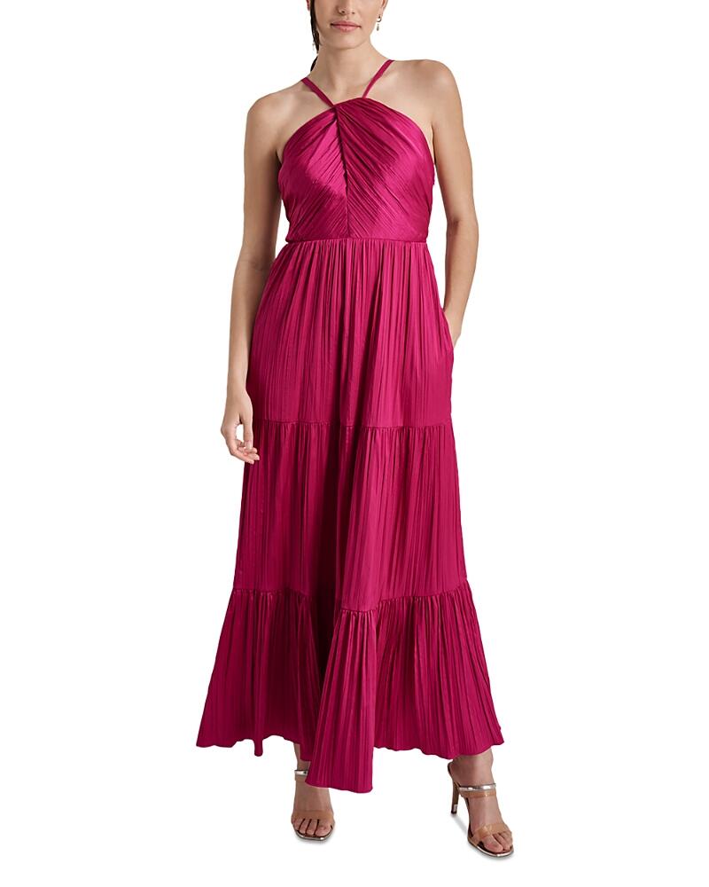 Dkny Ruched Maxi Dress Cover