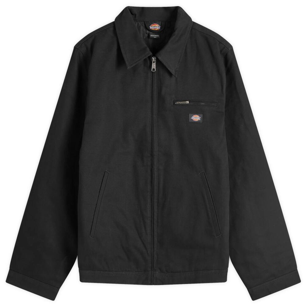 Dickies Men's Duck Canvas Painter Jacket in Black Cover