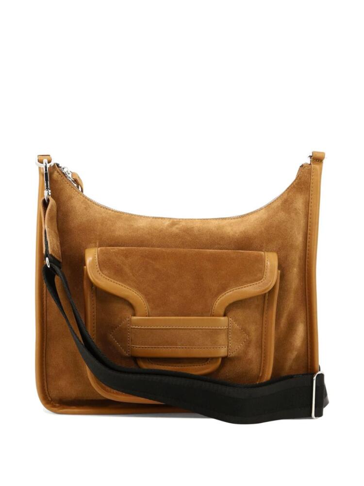 Pierre Hardy Alpha suede shoulder bag - Brown Cover