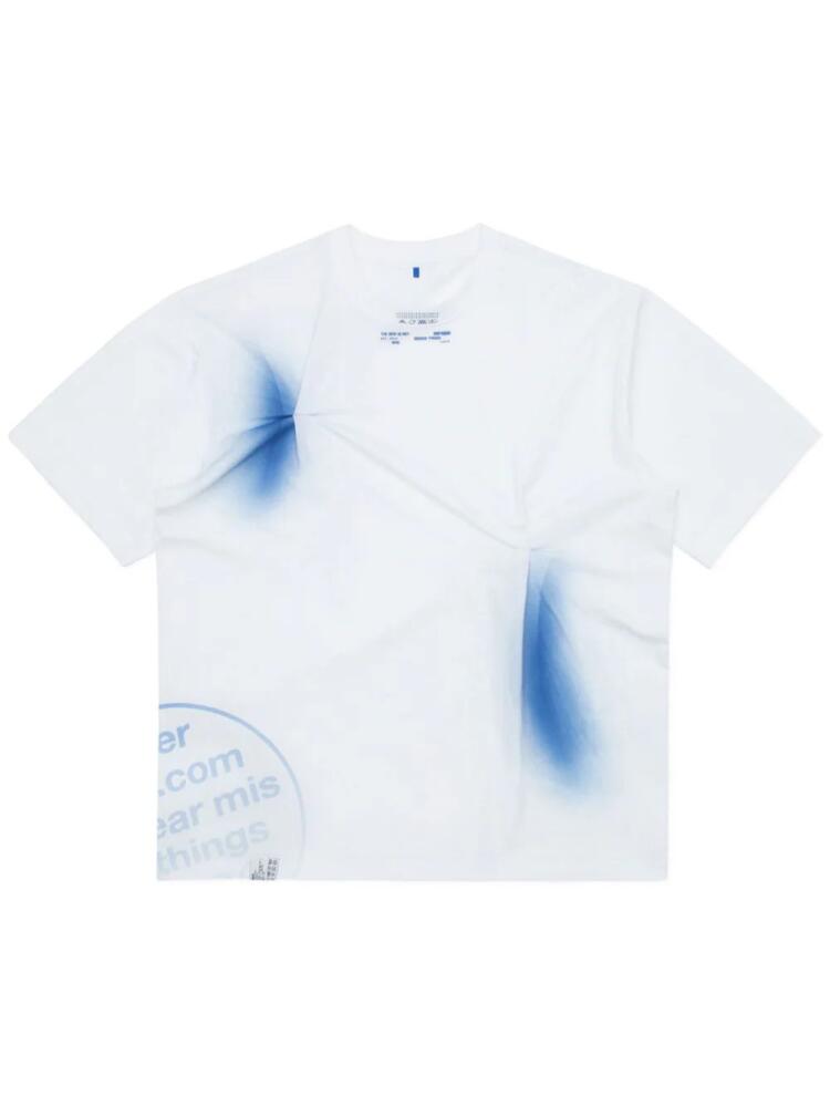 Ader Error Nowia jersey T-shirt - White Cover