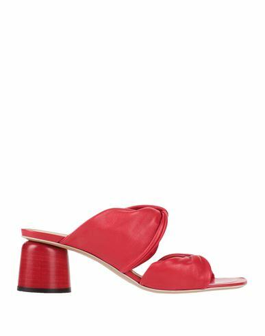 Halmanera Woman Sandals Red Soft Leather Cover