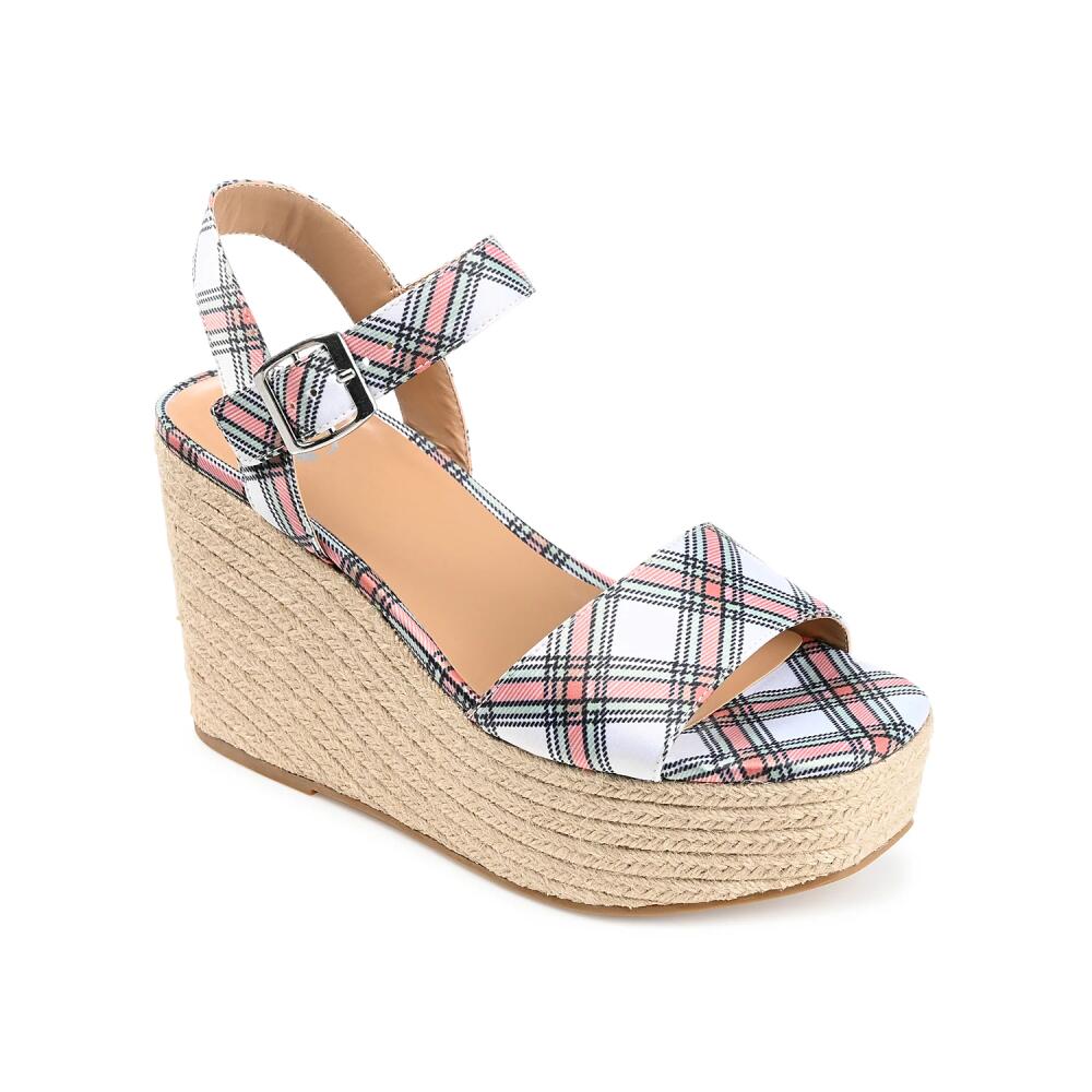 Journee Collection Pearrl Espadrille Wedge Sandal | Women's | Green Cover