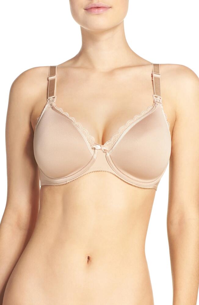 Chantelle Lingerie Merci Lightweight Nursing Bra in Perfect Nude Cover