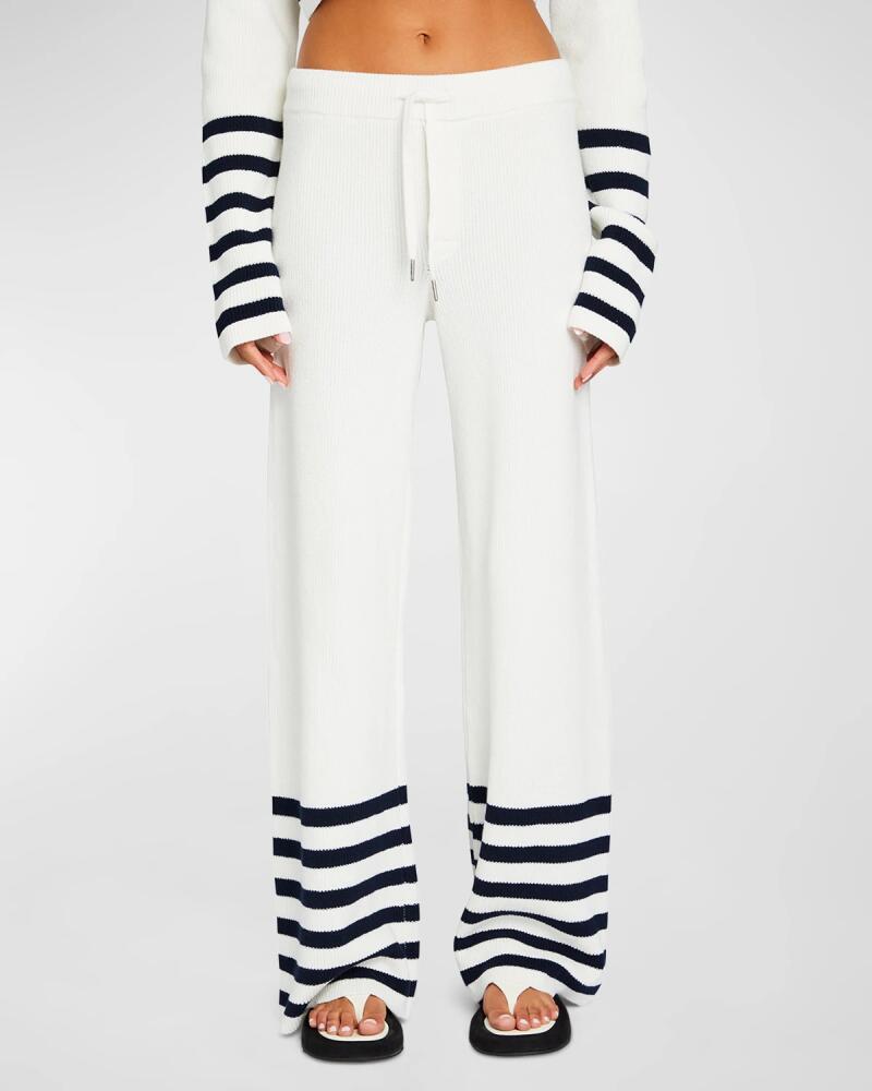 SER.O.YA Poe Striped Knit Pants Cover