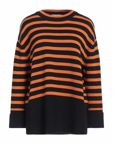 Gran Sasso Woman Sweater Orange Virgin Wool, Viscose, Cashmere Cover