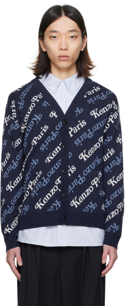 Kenzo Blue Kenzo Paris VERDY Edition Cardigan Cover