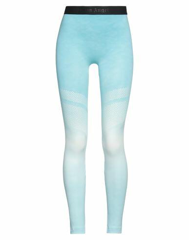 Palm Angels Woman Leggings Turquoise Polyamide, Elastane, Polyester Cover