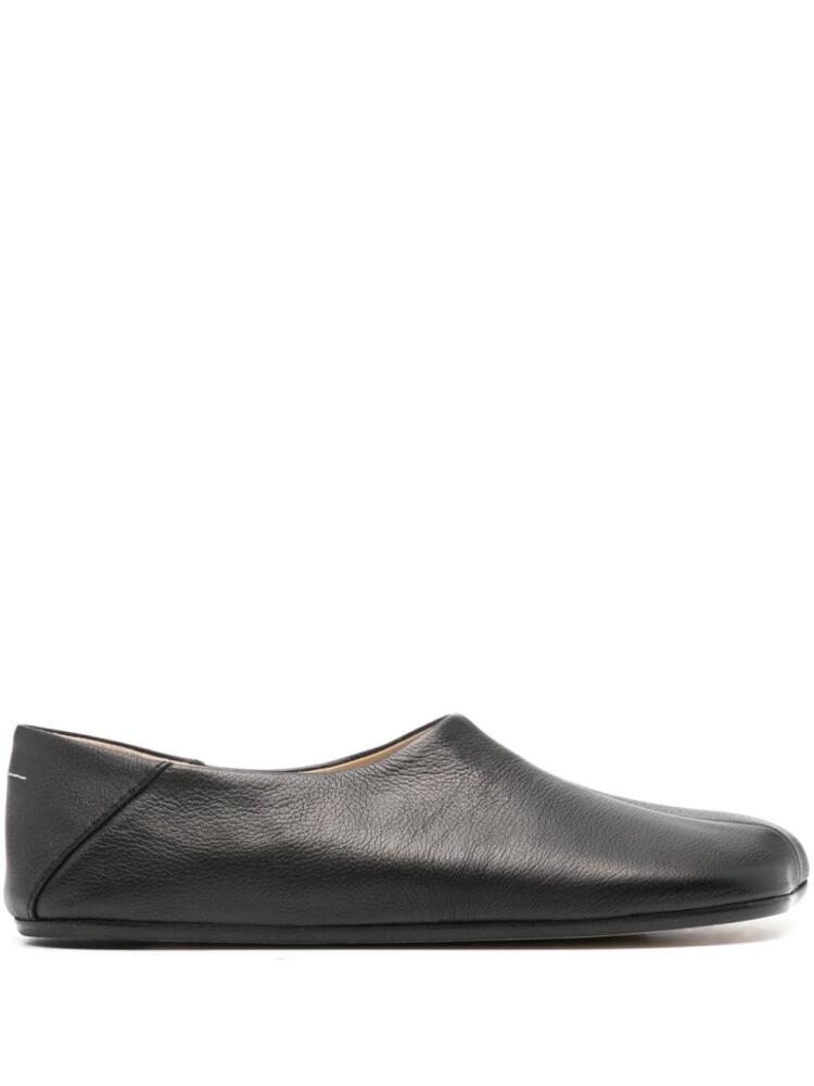 MM6 Maison Margiela Anatomic leather slippers - Black Cover