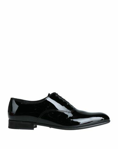 Ferragamo Man Lace-up shoes Black Calfskin Cover