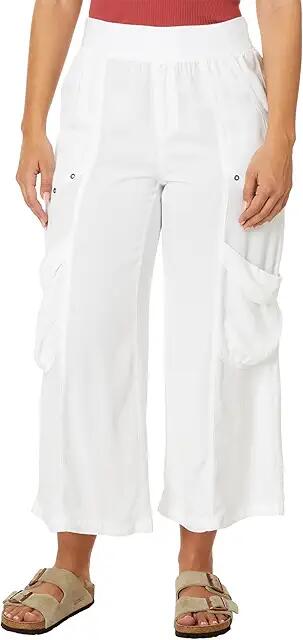 XCVI Twill Faulkner Crop (White) Women's Dress Pants Cover