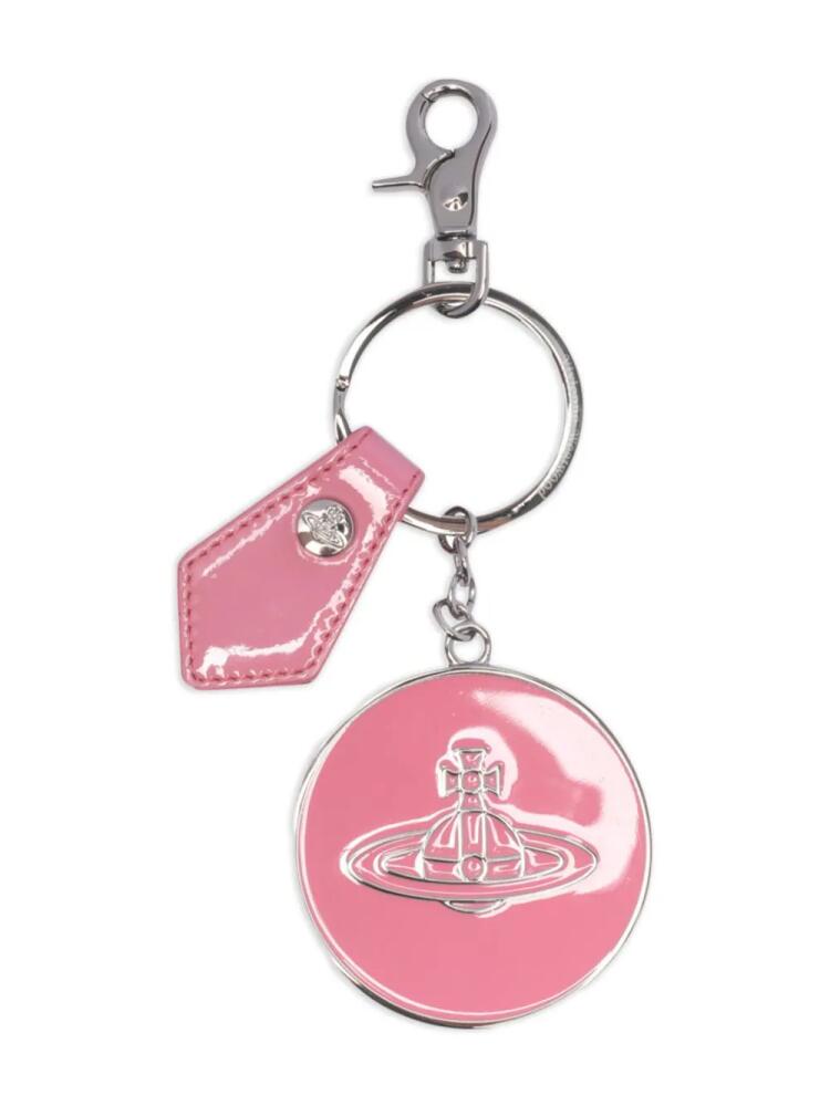 Vivienne Westwood Orb keyring - Pink Cover