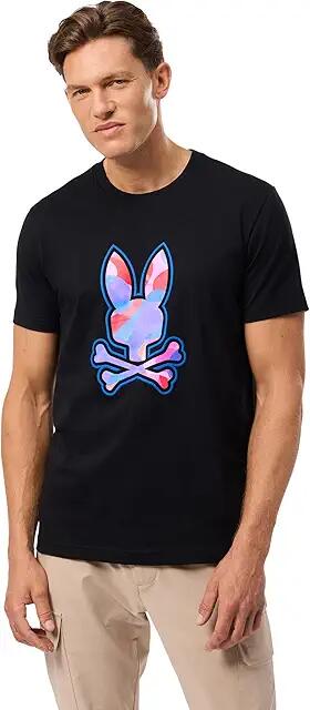 Psycho Bunny Norridge Graphic Tee (Black) Men's T Shirt Cover