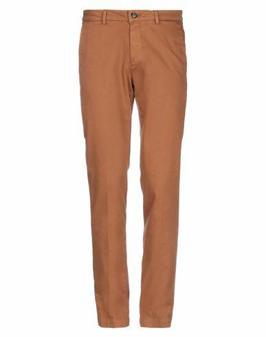 True Nyc Man Pants Camel Cotton, Elastane Cover