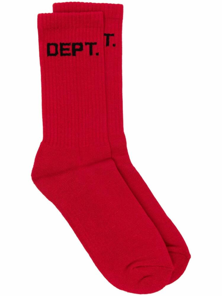 GALLERY DEPT. Dept socks - Red Cover