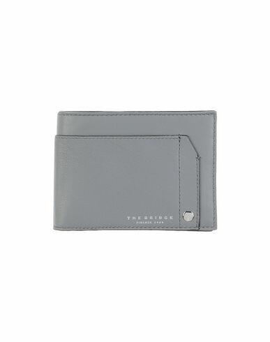 The Bridge Man Wallet Grey Soft Leather Cover