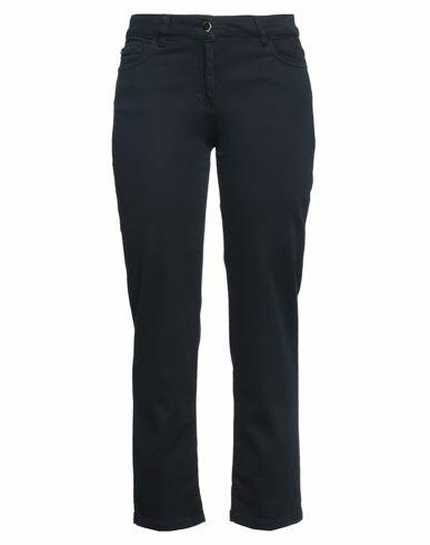 Nenette Woman Jeans Midnight blue Cotton, Elastane Cover