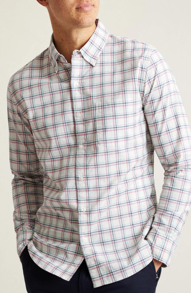 Bonobos Everyday Slim Fit Check Stretch Button-Down Shirt in Leon Plaid Cover