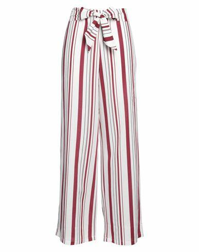 Diana Gallesi Woman Pants White Viscose, Linen Cover