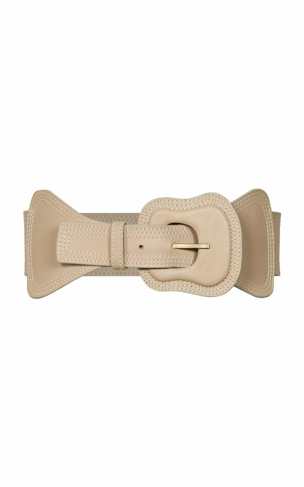 Johanna Ortiz - Southern Tirbutary Leather Belt - White Cover