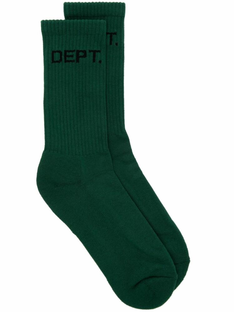 GALLERY DEPT. Dept socks - Green Cover